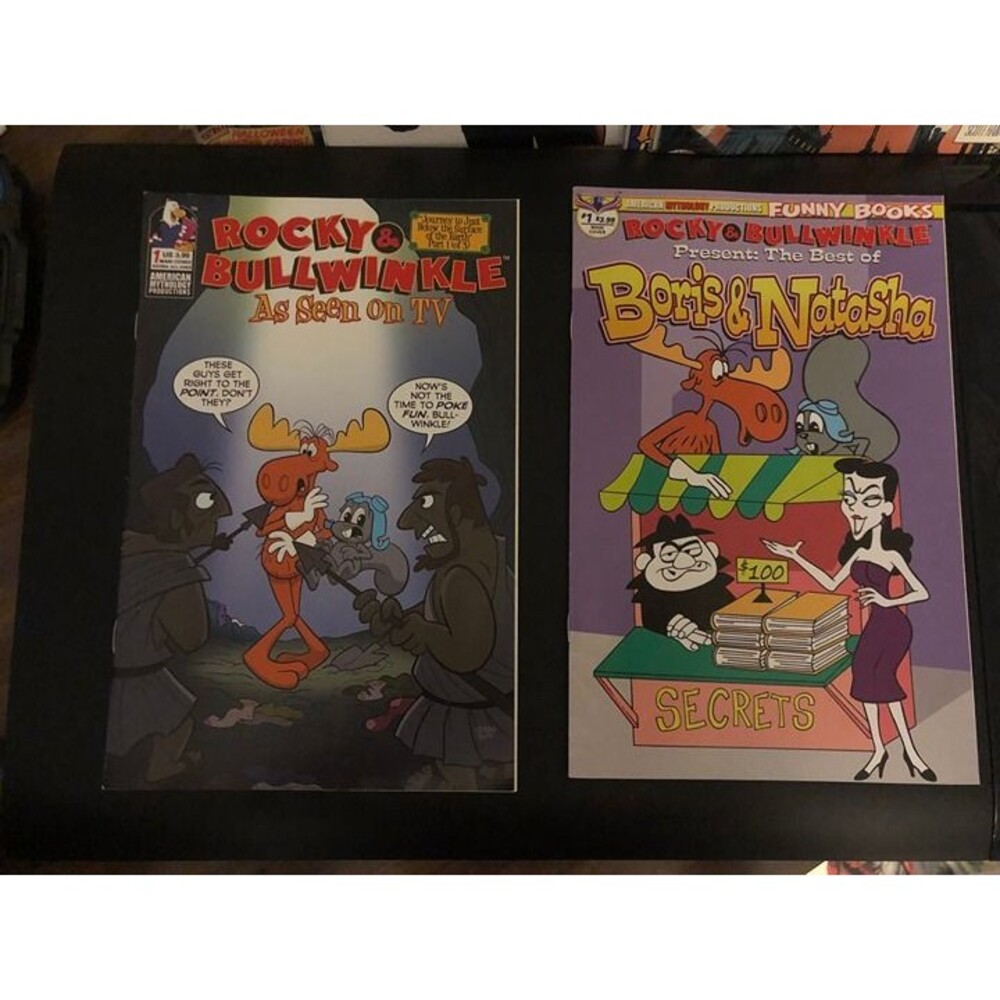 ROCKY & BULLWINKLE PRESENT BEST OF BORIS & NATASHA #1 +As Seen on TV 1A FN 2019
